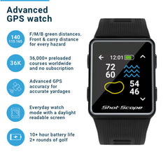 Shot Scope G3 GPS Golf Watch