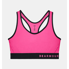 Under Armour Mid Sports Bra Womens (Pink 695)
