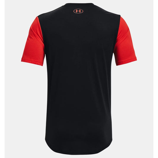 Under Armour Athletic Department Colourblock T-shirt Men's (Black 001)
