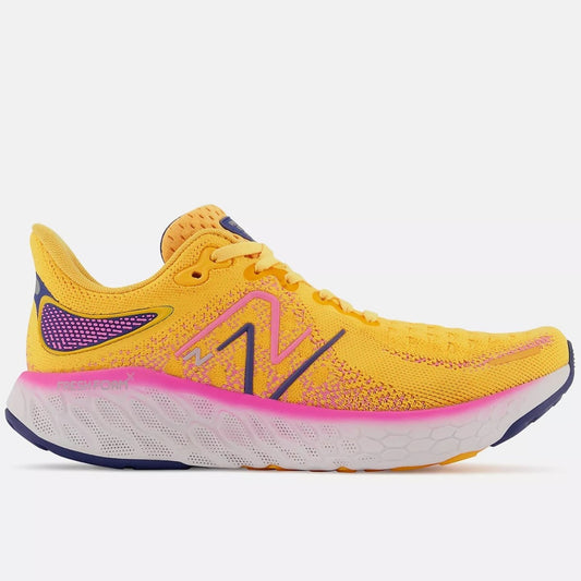 New Balance 1080 V12 Ladies Running Shoes Wide (Apricot Pink)