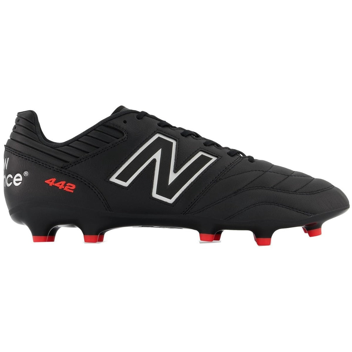 New Balance 442 V2 Pro FG Boots Men's Wide (Black Silver)