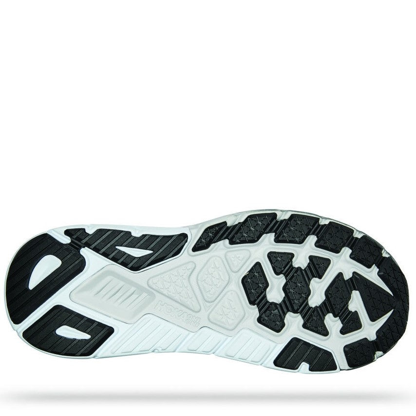 Hoka Arahi 6 Running Shoes Wide Men's (Black White)