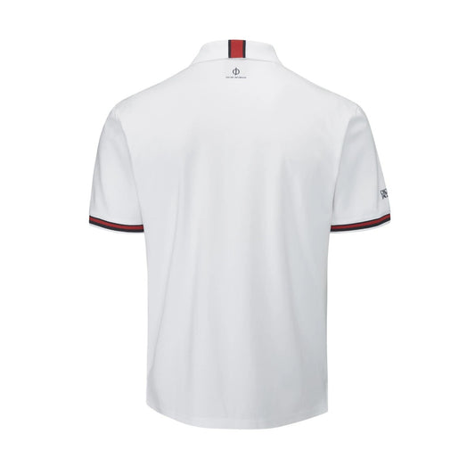 Oscar Jacobson Durham Tour Polo Shirt Mens (White)