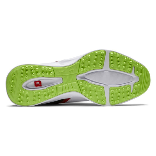 Footjoy Junior Flex XP Golf Shoes (White Green)