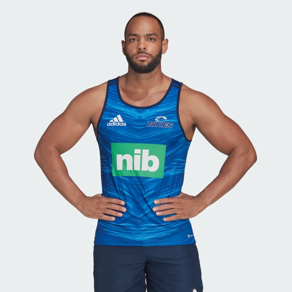 Adidas Super Rugby Blues Perfromance Singlet Mens
