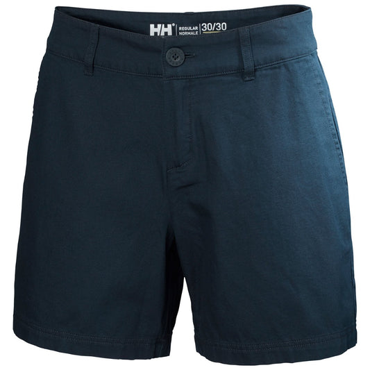 Helly Hansen Club Chino Shorts Navy Ladies