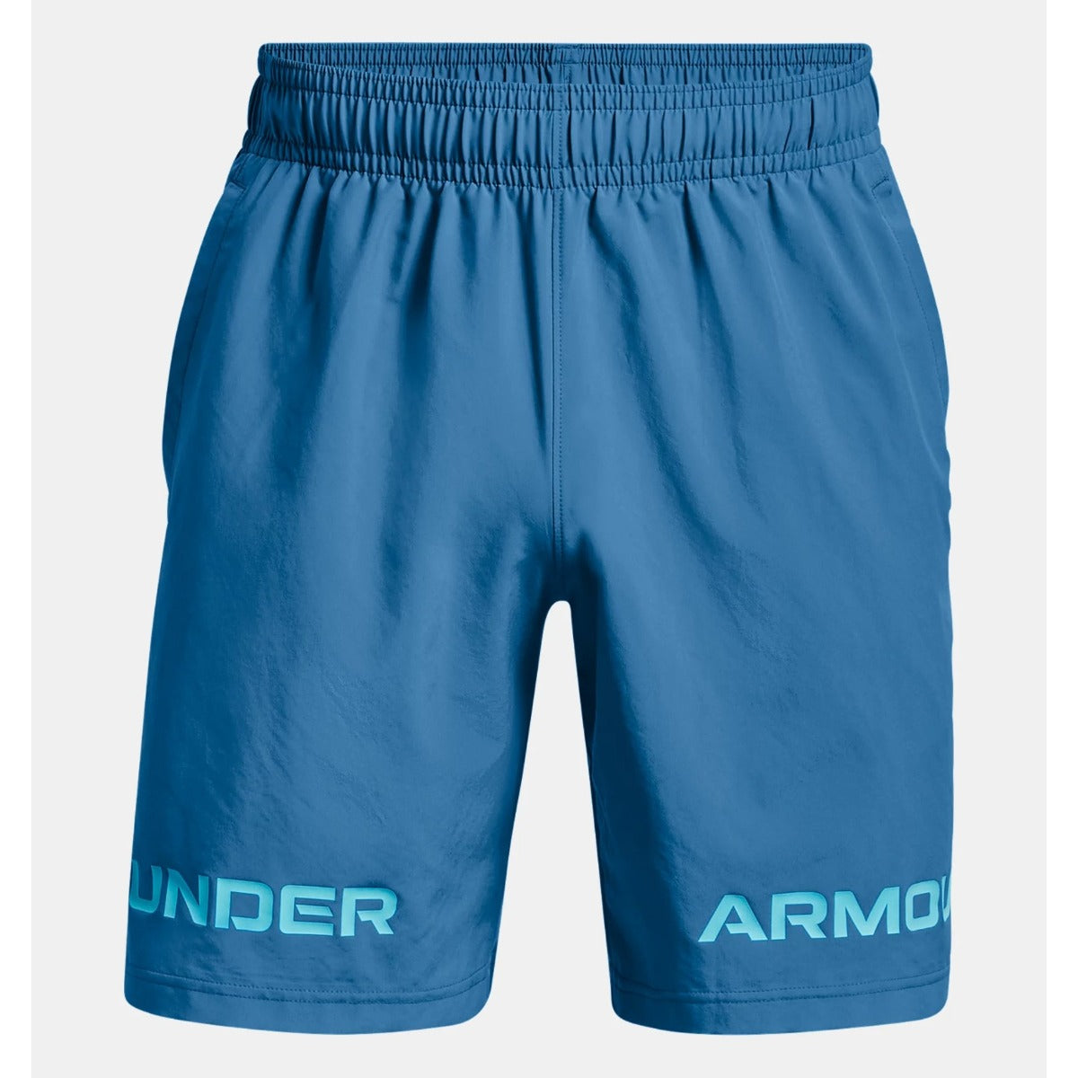 Under Armour Woven Graphic Wordmark Shorts Mens (Blue 899)