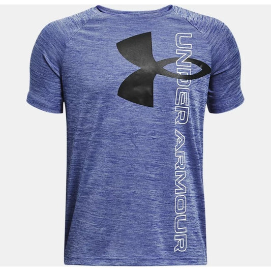 Under Armour Tech Split Logo T-Shirt Junior (Blue 400) 