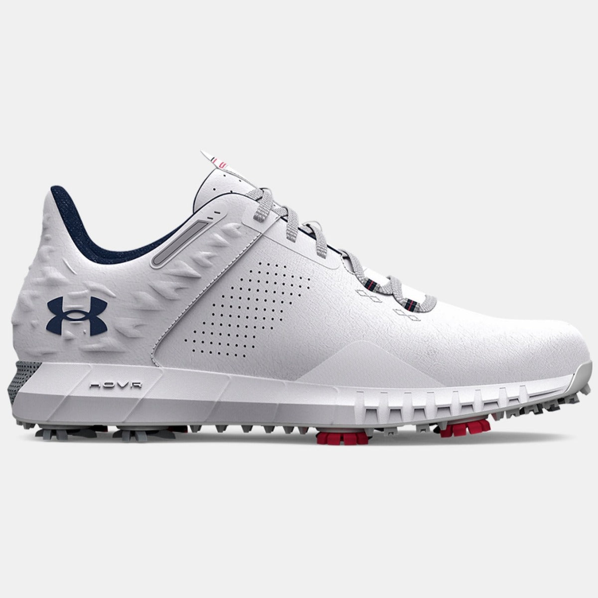 Under Armour Hovr Drive 2 Wide Golf Shoe Mens (White 100)