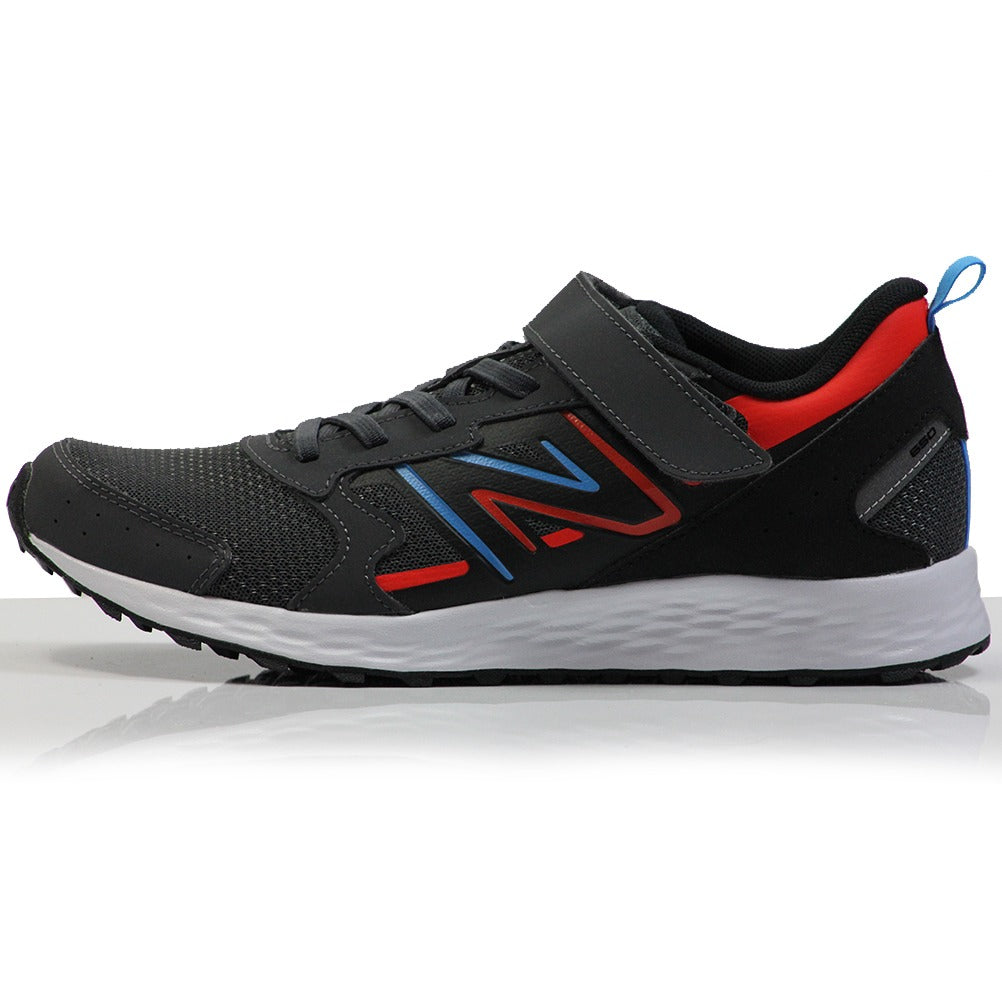 New Balance 650V1 Running Shoes Junior (Black Red)