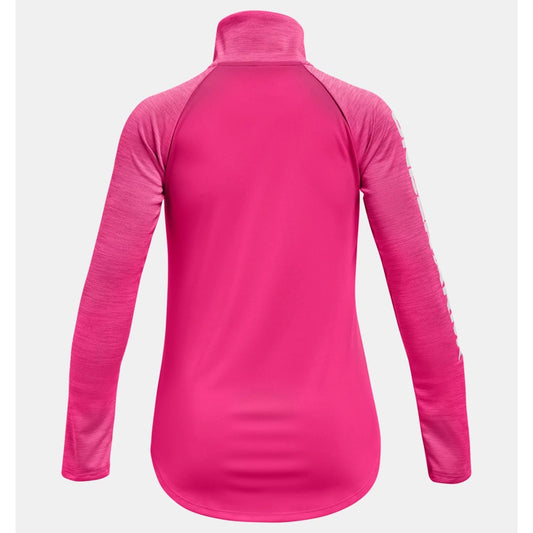 Under Armour Tech Graphic 1-2 Zip Girls (Pink 695)