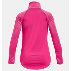 Under Armour Tech Graphic 1-2 Zip Girls (Pink 695)