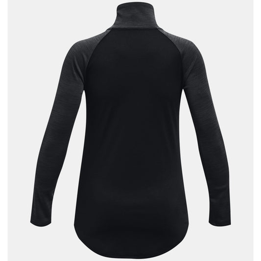Under Armour Tech Graphic 1-2 Zip Girls (Black 002)
