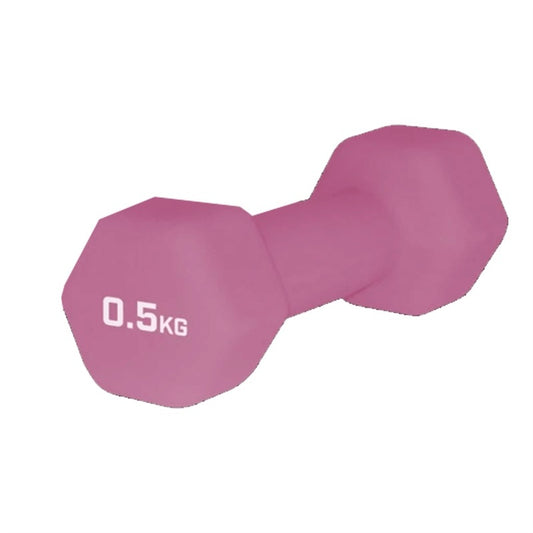 Urban Fitness Hex Dumbells Neoprene Cover 0.5kg.