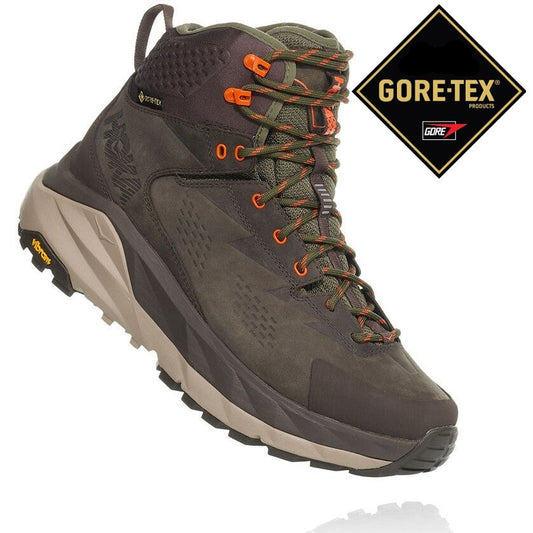 Hoka Kaha Gore-Tex Hiking Boots Mens (Black Olive)