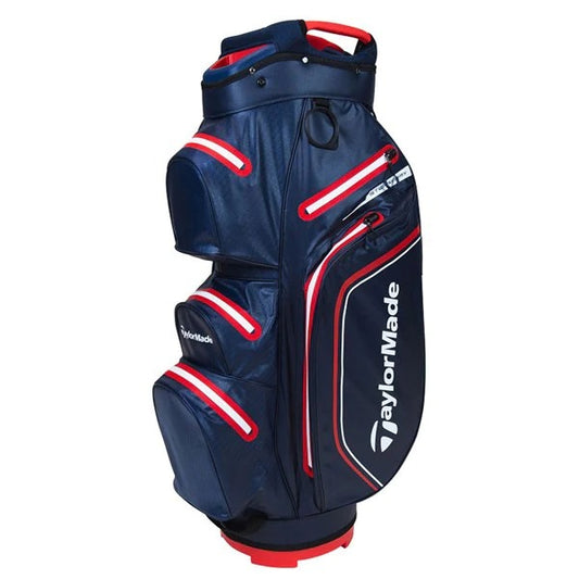 Taylormade Storm Dry Waterproof Golf Cart Bag (Navy Red)