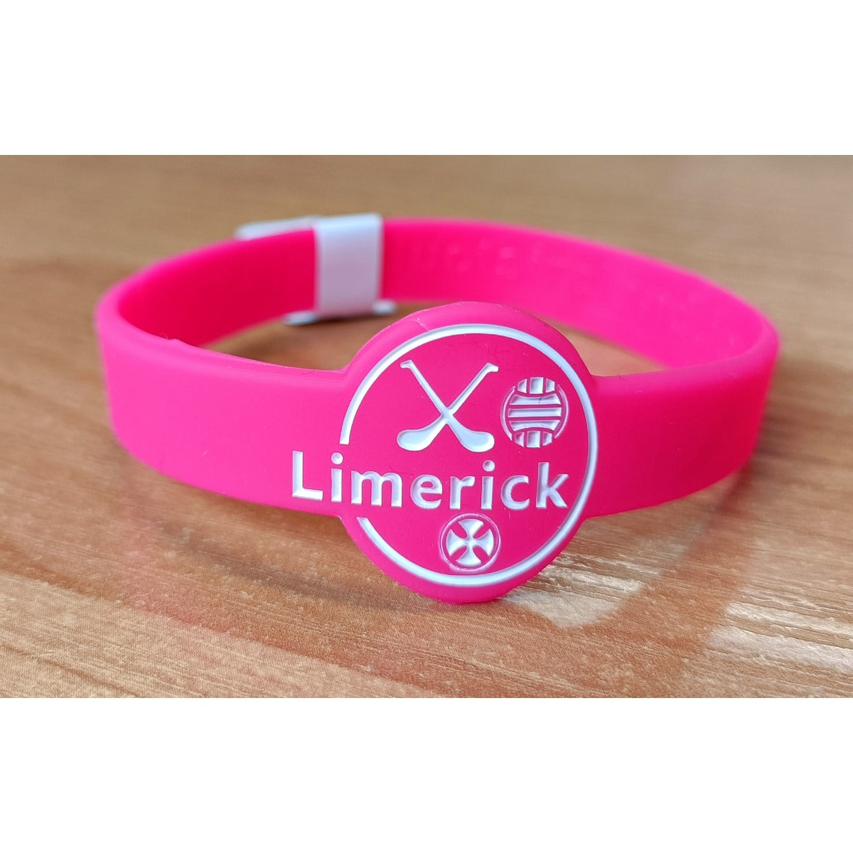 Limerick GAA Wristband (Pink)