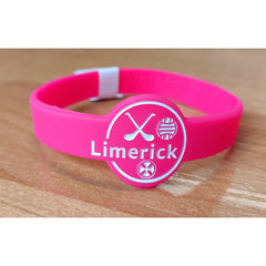 Limerick GAA Wristband (Pink)