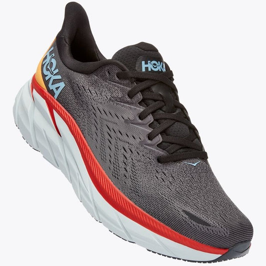 Hoka Clifton 8 Running Shoes Men’s Wide (Anthracite Castlerock)