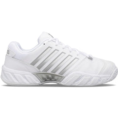 K Swiss BigShot Light 4 Omni Tennis Shoes Ladies (White Silver)