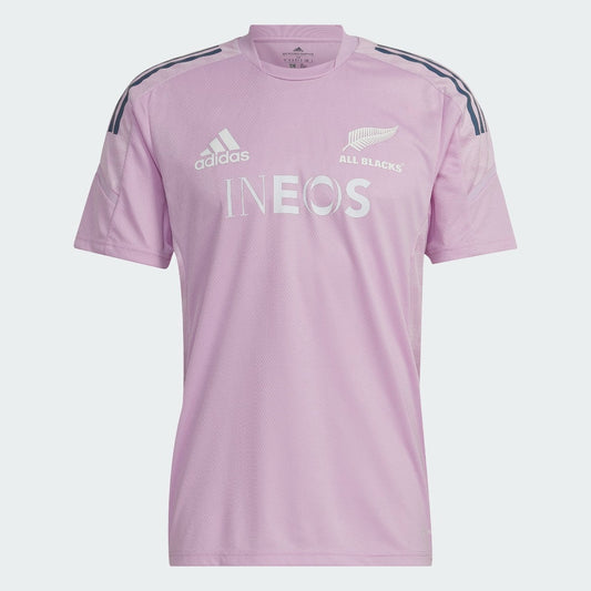 Adidas All Blacks Rugby Performance T-Shirt Men's (Lilac)