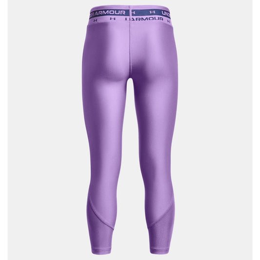 Under Armour Heatgear Crop Leggings Girls (Purple 560)
