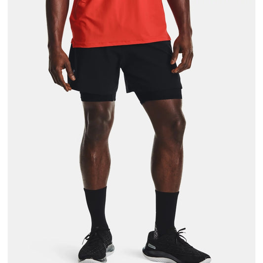 Under Armour Iso Run Chill 2 in 1 Shorts Men’s (Black 001)