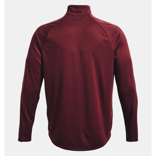Under Armour Tech Half Zip Long Sleeve Top Men's (Chestnut Red 690)