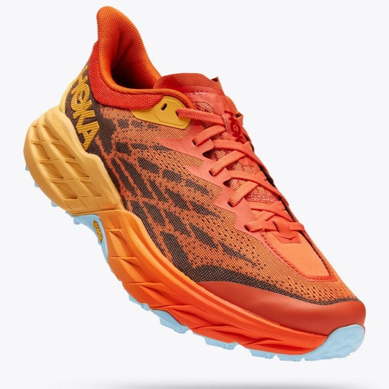 Hoka Speedgoat 5 Men's Trail Shoes (Amber Yellow)