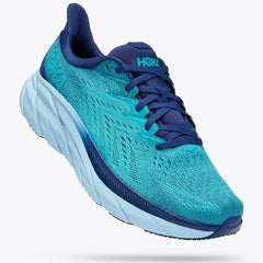 Hoka Clifton 8 Men's Running Shoes (Bellwether Blue Scuba Blue)