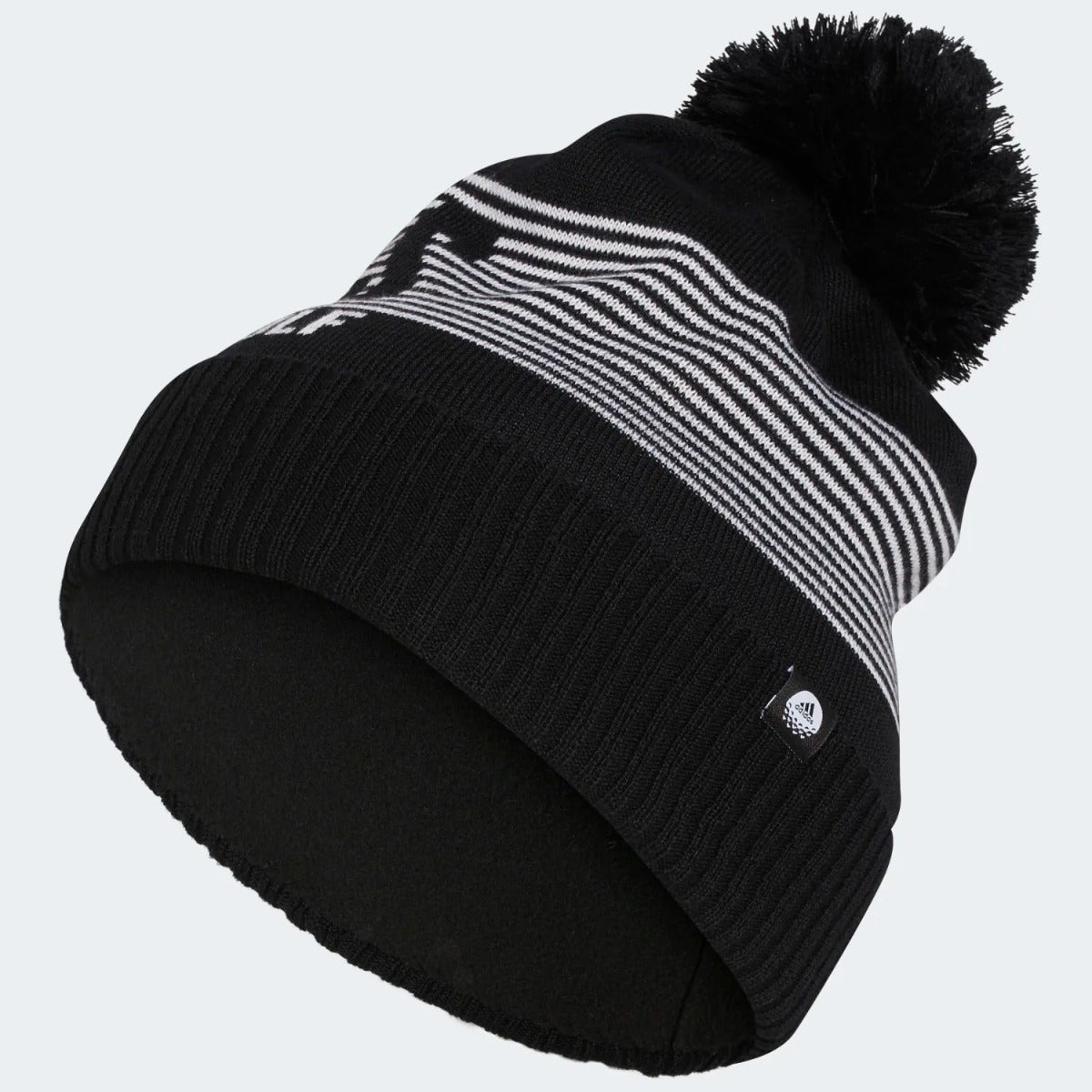 Adidas Golf Pompom Beanie Unisex (Black White)