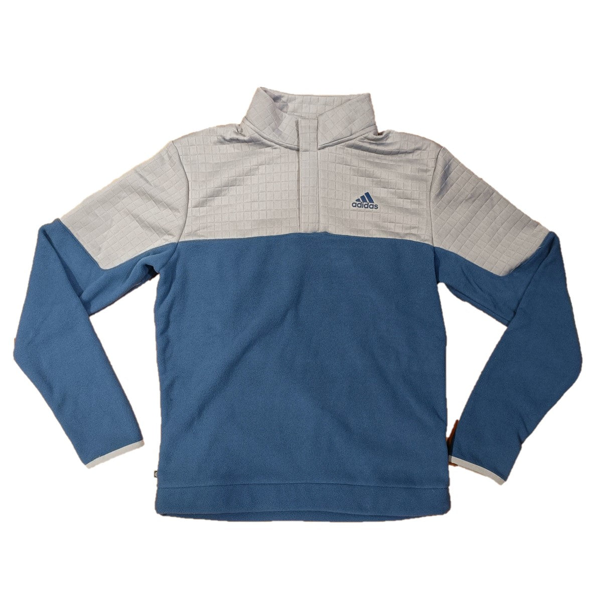 Adidas DWR Colourblock Quarter Zip Sweatshirt Men's (Grey Navy)