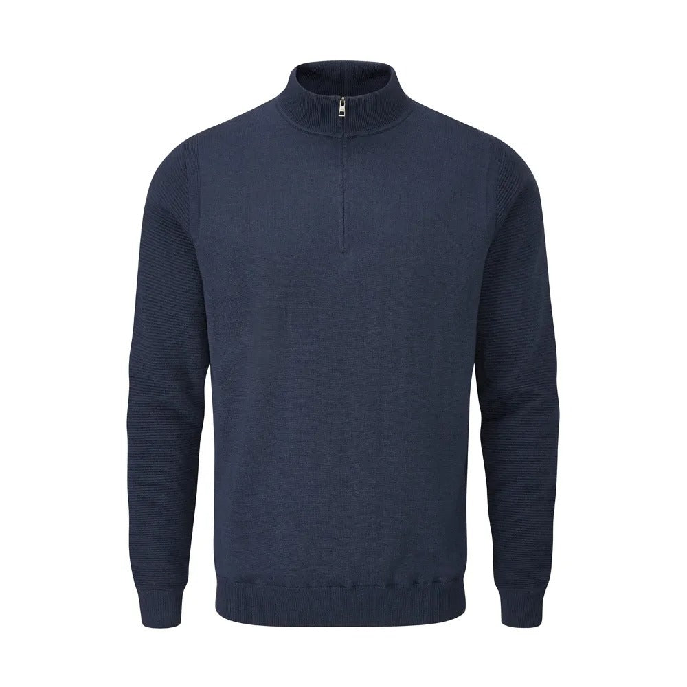 Ping Croy Half Zip Lined Sweater Men's (Oxford Blue)