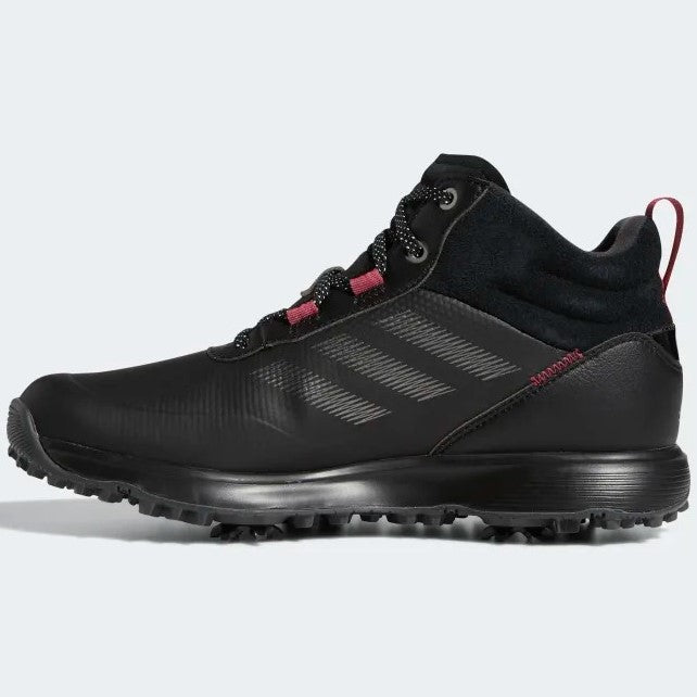 Adidas Golf S2G Mid Cut Golf Boot Women's (Black Silver)