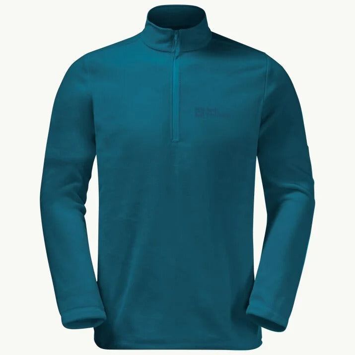 Jack Wolfskin Taunus Half Zip Fleece Men's (Coral Blue)