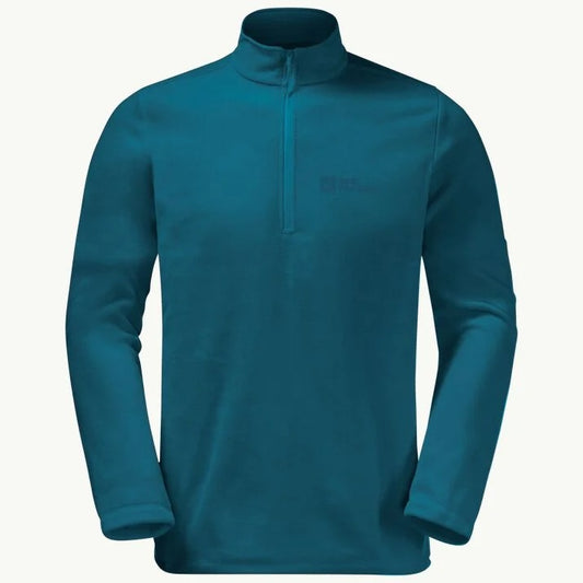 Jack Wolfskin Taunus Half Zip Fleece Men's (Coral Blue)