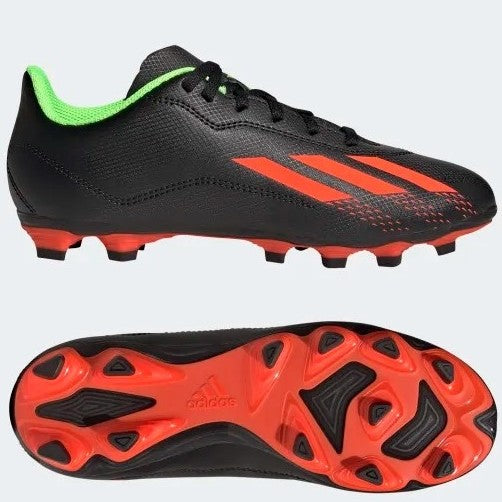Adidas X Speedportal .4 Flexible Ground Football Boots Junior (Black Red GW8496)