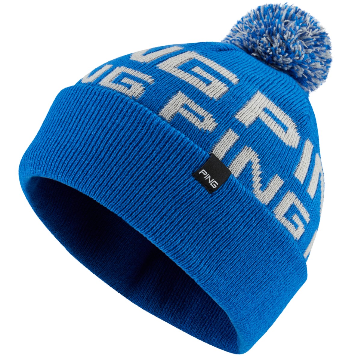 Ping Logo Bobble II Bright Knit Hat Men's