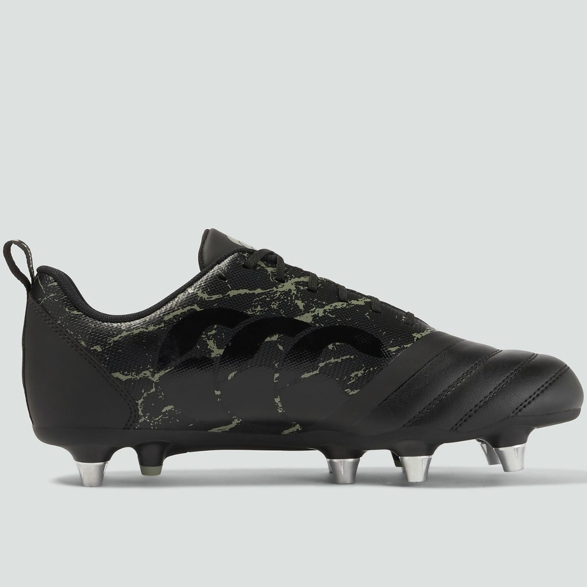 Canterbury Stampede Team Soft Ground Boots (Black Grey)