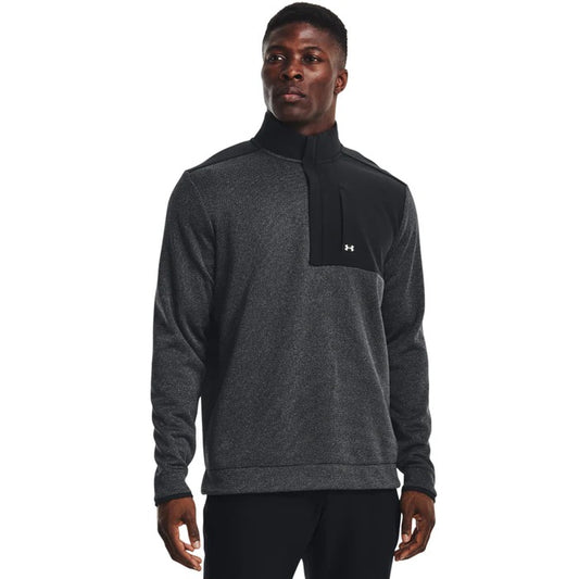 Under Armour Storm Daytona SweaterFleece Half Zip Men's (Black 001)