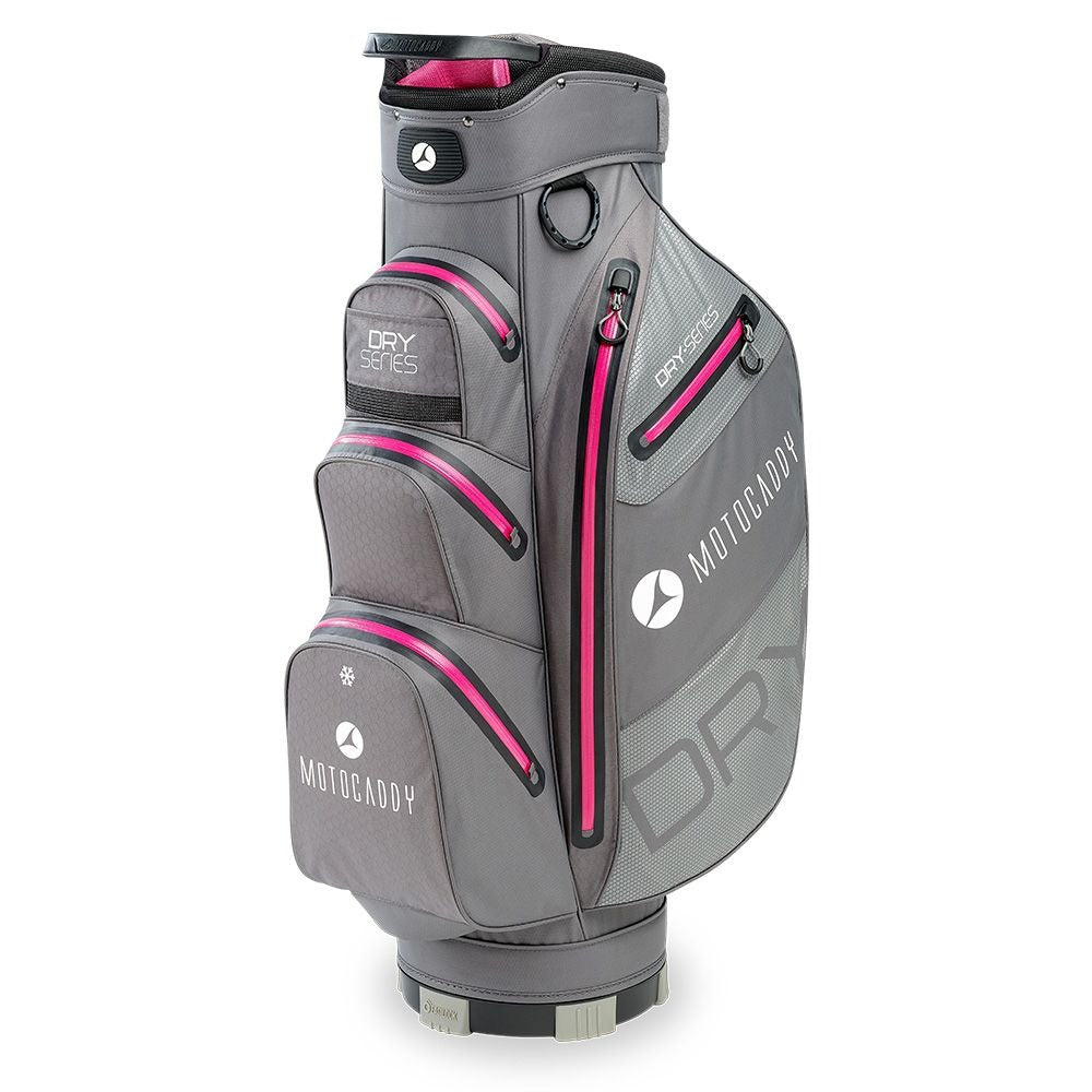 Motocaddy Dry Series Golf Bag Women's (Charcoal Fuchsia)