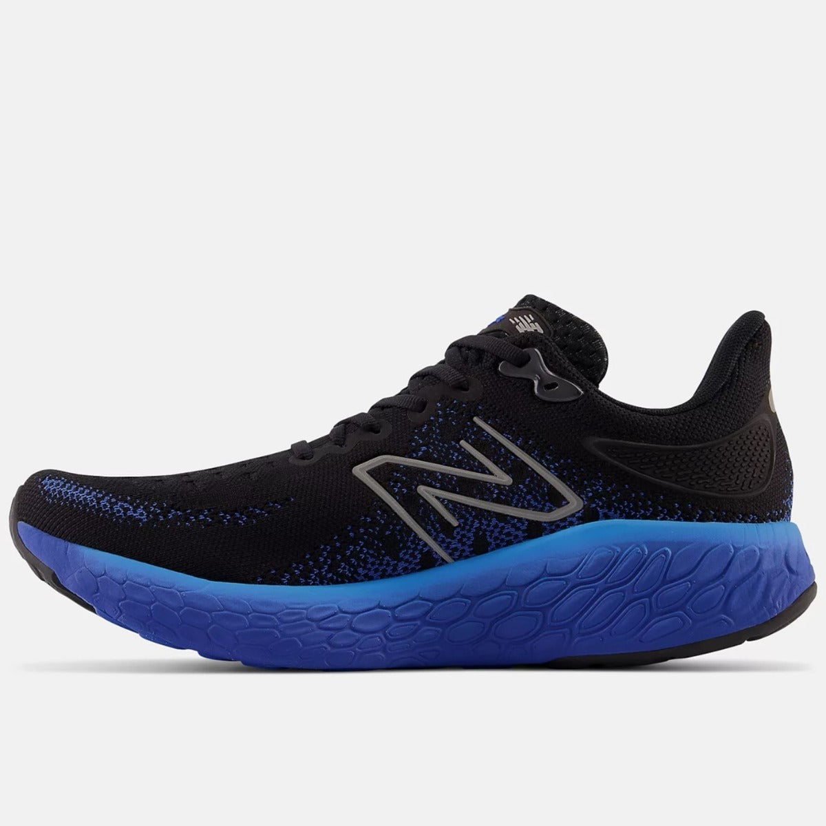 New Balance 1080v12 Running Shoes Men's Wide (Black Cobalt)