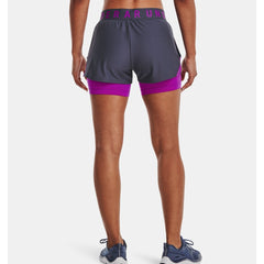Under Armour Play Up 2 in 1 Shorts Women's (Grey Purple 558)