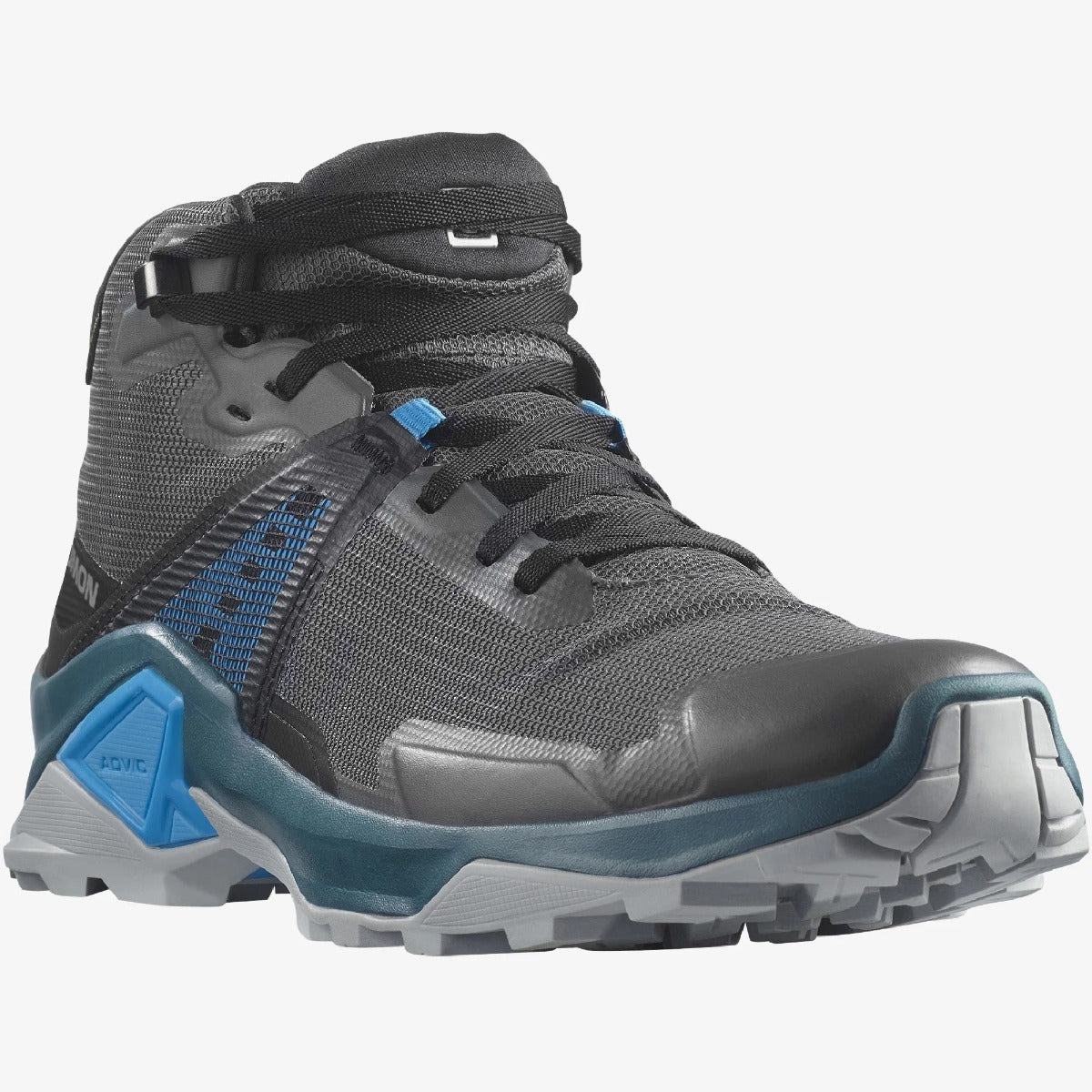 Salomon X Raise 2 Mid Gore-Tex  Hiking Boots Men's (Magnet Black Blithe Blue)