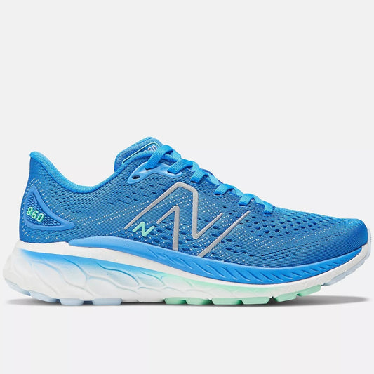 New Balance 860 V13 Running Shoes Women's Wide (Bright Lapis Bright Mint)