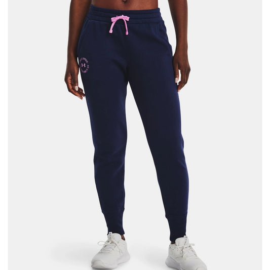 Under Armour Rival Fleece Crest Joggers Women's (Navy 410)
