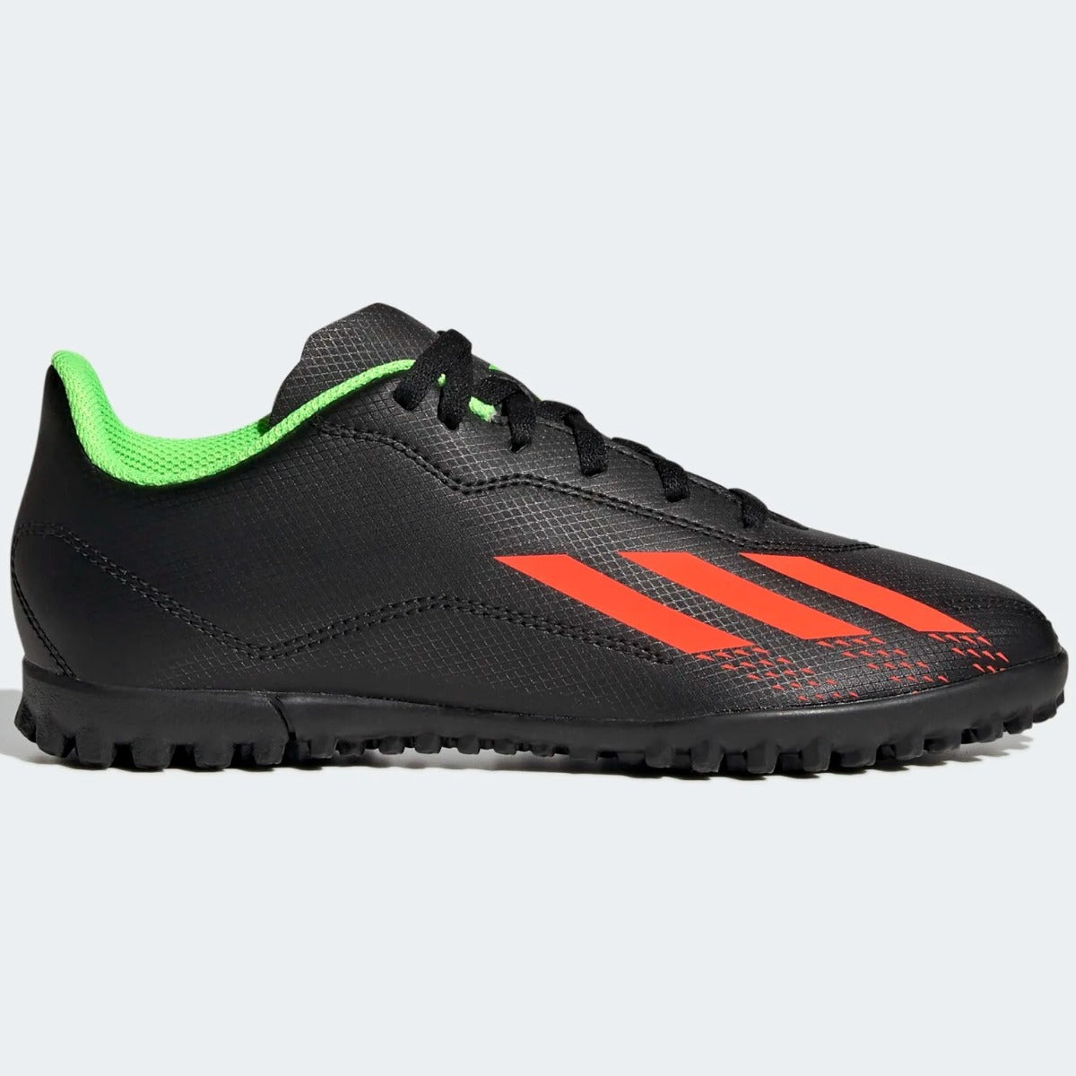 Adidas X Speedportal .4 Turf Football Boots Junior (Black Red GW8511)
