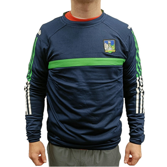 O'Neills Limerick Peak 183 Crew Neck Junior (Marine Emerald White)