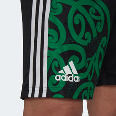 Adidas Maori All Blacks Rugby Gym Shorts Men's (Black Team Green HG8336)