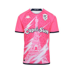 Kappa Stade Francais Paris Home Jersey Men's (Pink Fandango)
